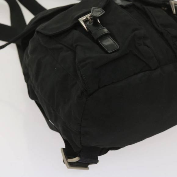 PRADA Backpack Nylon Black Auth fm3150 - Picture 15 of 16